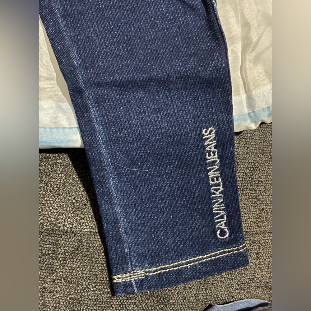 Calvin Klein 3 Piece Set - Vest, Shirt, and Jeans NWT - Picture 3 of 5